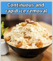 Machine à glace pilée commerciale Bingsu 4 saveurs 2026 avec moteur PLC Snowflake à usage unique et garantie d'un an