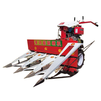 Moissonneuse-batteuse à blé et à riz de bonne qualité en gros de Chine, tracteur multifonctionnel monté sur chenilles, mini-moissonneuse