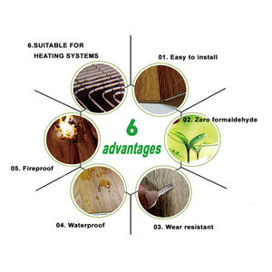 First Flor-suelo de vinilo autoadhesivo de fábrica de China, autoadhesivo para <span class=keywords><strong>biblioteca</strong></span> doméstica/restaurante/Airport/ Kindergarten/ CB - Product Image 2