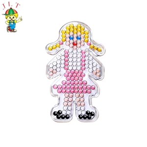 Offre spéciale Produit éducatif personnalisé populaire pour enfants Perles perler en plastique Panneau perforé - Product Image 3