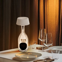 Lampe de table LED sans fil rechargeable à piles E26, moderne, flexible, réglable, écologique, personnalisable, avec commande tactile simple
