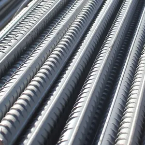 Factory Supply 6m 9m 12m Construction Concrete Reinforced Deformed Steel Rebar/Building Iron Rods Structural Material