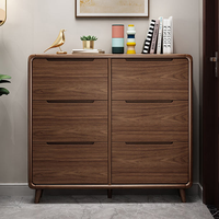 Meuble à chaussures moderne en bois de noyer avec tiroirs basculants, organisateur de rangement pour chaussures mince et haut, gain de place, convertible pour salon