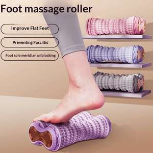 Rouleau de massage magnétique double rangée pour la relaxation des pieds, le drainage des plantaires et l'entraînement des pieds plats - Product Image 2