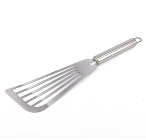 DFT01 Perfect for Frying Heat Resistant Dishwasher Safe Stock wholesales Stainless steel slotted turner Fish turner - Product Image 5