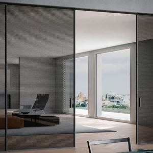 अनुकूलित 5 + 5mm-12 + 12 मिमी लैमिनेटेड ग्लास कला बुना तार जाल सजावटी ग्लास - Product Image 5