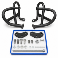 Kit de barres de protection moto sur mesure, tubes cintrés, soudés, supports réniformes en acier, OEM ODM