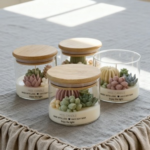 Vela Aromática al por Mayor para Regalos de Cumpleaños y Bodas, Fragancia para el Hogar en Envase de Vidrio, Vela Perfumada 100% de Cera de Soja Orgánica - Product Image 4