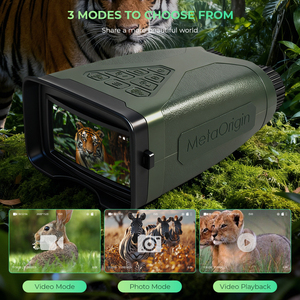 กล้องส่องกลางคืนดิจิตอล แบตเตอรี่ 10000mAh ระบบ AI แสดงภาพสี ใช้ได้ทั้งกลางวันและกลางคืน สำหรับการลาดตระเวนกลางแจ้ง รักษาความปลอดภัย การล่าสัตว์ อุปกรณ์มองกลางคืน - Product Image 3