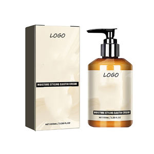 Özel etiket kıvırmak nemlendirici şekillendirici kıvırcık perma bakımı kıvırmak saç nemlendirici Elastin - Product Image 1