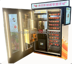 Máquina Expendedora Automática de Frutas Frescas y Mezcla de Manzanas con Sistema de Pago Universal y Sistema de Refrigeración - Product Image 3