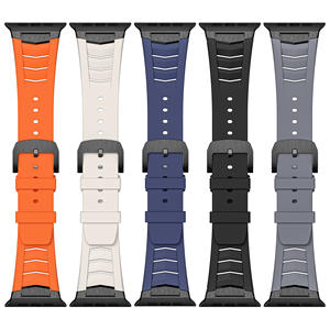 สายนาฬิกาอัจฉริยะ Upro Luxury สแตนเลสสตีล ยาง FKM ขนาด 42/44/45/46/49 มม. ดีไซน์หรู สำหรับ Apple Watch Ultra Se 8 7 6 5 - Product Image 5