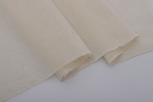 100% コットングレー生地生ホワイトグレー生地コットングレー布オーガニックコットンモスリングレー生地 - Product Image 2