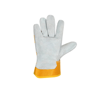 Guantes de Trabajo de Cuero con Protección Completa para los Dedos, Transpirables, de Tela, Guantes de Seguridad de Cuero con Protección Completa para los Dedos - Product Image 2