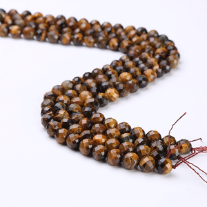 Perles de pierres précieuses minérales naturelles pour la fabrication de bijoux, agate, cristal, verre, hauteur 3-8 mm - Product Image 4