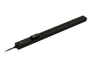 EPDU1116M Easy Rackmount PDU แบบมีมิเตอร์ 0U เฟสเดียว 3.7KW 230V 16A 18 ช่องเสียบ C20 และ 3 ช่องเสียบ C19 มาตรฐาน IEC60309 2P+E สำหรับฟิลิปปินส์ - Product Image 2