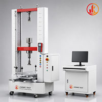 Machine d'essai universelle électronique 5kN pour la résistance à la traction des adhésifs, équipement d'essai de cisaillement classe 0.5 pour laboratoire