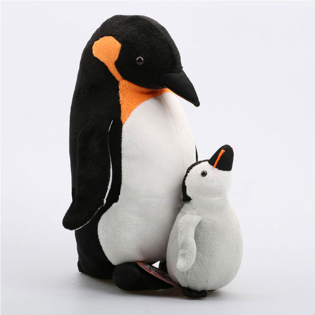 High Quality Soft Animal Toys Stuffed Singing Plush Penguin with Sound Chip
