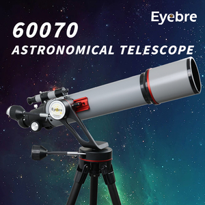Telescopio astronómico ZHANJING 60070AZ con distancia focal de 600mm telescopio profesional compacto de apertura de 70mm para principiantes - Product Image 1