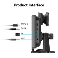 Nouvelle conception, écran intelligent portable 10,26 pouces, caméra 4K, système audio radio MP5, adapté à tous les types de véhicules