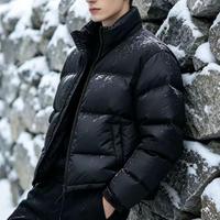 Vestes d'hiver réversibles et grandes tailles pour hommes, chaudes et élégantes, style classique.