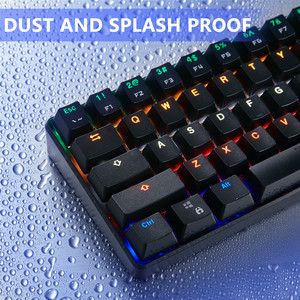 <span class=keywords><strong>RK61</strong></span>คีย์บอร์ดสองโหมด BT 3.0 & USB คีย์บอร์ดกลไกเรืองแสง RGB มินิ61คีย์ปุ่มกดคีย์บอร์ดสำหรับเล่นเกมแบบสลับร้อนพร้อม RGB - Product Image 2
