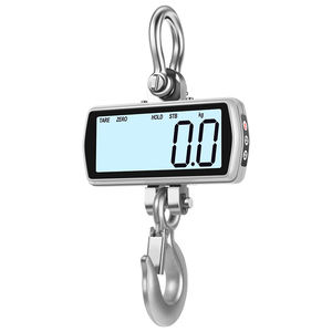 Báscula Digital para Grúa, Nuevo Diseño 2026, 500 kg/1 T, Pantalla LCD, OEM, Acero Inoxidable, Alta Precisión, 1 Año de Garantía - Product Image 1