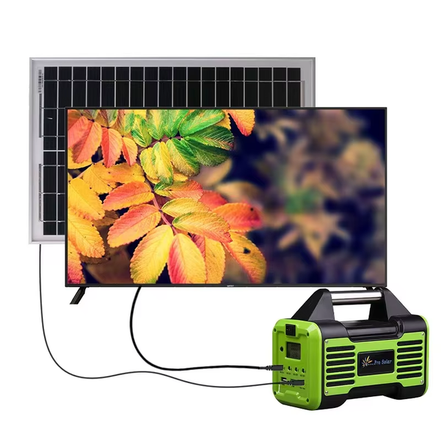 F 17/19/24/32-Inch Solar TV with DC12V Supports Customized Plug for Middle East Africa Southeast Asia Countries