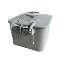 Accessoires de bateau et de bateau de couverture de trappe marine étanche en acier 12V