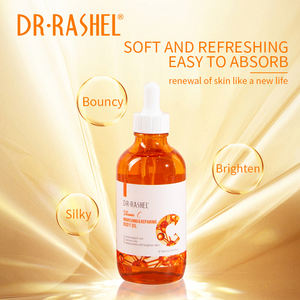 Minyak Tubuh Vitamin C <span class=keywords><strong>DR</strong></span> RASHEL Perawatan Kulit Menutrisi, Memperbaiki, Mencerahkan, Anti Penuaan 100ml - Product Image 4