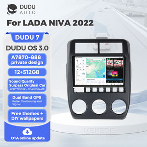 DUDUAUTO pour LADA NIVA <span class=keywords><strong>2022</strong></span>, système multimédia Android modifié pour voiture, navigation Bluetooth, Car-play, écran de recul - Product Image 2