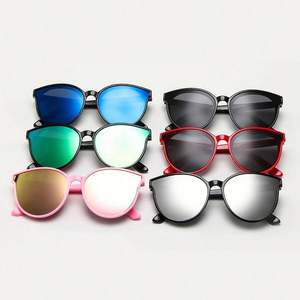 Gafas de Sol Redondas para Niños, Estilo Vintage 2021, Lentes de Espejo Coloridas con Protección UV400 - Product Image 2