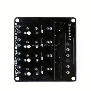 โมดูลโซลิดสเตตรีเลย์ 4 ช่องสัญญาณ Zopro พร้อมฟิวส์ 250V2A ทริกเกอร์ระดับต่ำ 5V แบบติดตั้ง SMD - Product Image 4