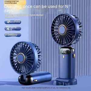 Mùa Hè Ngoài Trời Máy Tính Để Bàn Cầm Tay <span class=keywords><strong>Fan</strong></span> Pin Có Thể Tháo Rời USB Hiển Thị Kỹ Thuật Số Điện Pocket Mini <span class=keywords><strong>Fan</strong></span> - Product Image 2
