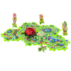 Offre Spéciale : Puzzles d'insectes DIY – Carte à assembler, circuit de voitures, jouet de formation à la réflexion et de construction de scènes pour enfants - Product Image 1