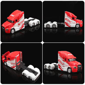 Alta calidad 1:64 aleación Diecast coche modelo genuino Tractor camión juguete profesional Hobby grado camión grande para niños - Product Image 3