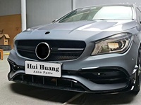 Pare-chocs de voiture de haute qualité pour Mercedes Benz W117 CLA 2013-2019 ans modèle Facelift CLA45 avec grilles de pare-chocs tuyaux de diffuseur arrière