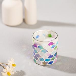 Bougie parfumée de 100g, fabrication mécanique, parfum classique, décoration intérieure, aromathérapie, vacances, cire de paraffine, pot en verre, combustion - Product Image 6