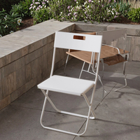 Chaises pliantes noires les moins chères en gros pour les jardins extérieurs et les fêtes