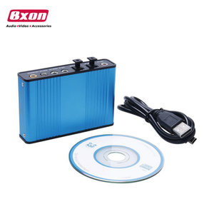 Tarjeta de sonido de fibra de Audio óptica externa, USB 5,1 y 7,1 canales, <span class=keywords><strong>S</strong></span>/<span class=keywords><strong>PDIF</strong></span> para ordenador portátil y PC - Product Image 1