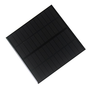 แผงโซลาร์เซลล์โมโนคริสตัลไลน์4.5W 12V 160x160mm ที่ชาร์จพลังงานแสงอาทิตย์ประสิทธิภาพสูงสำหรับใช้งานกลางแจ้ง - Product Image 1