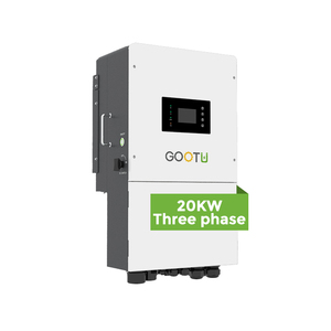 GOOTU ไฮบริด ออนกริด ออฟกริด ไท ไอพี65 12กิโลวัตต์ 15กิโลวัตต์ 18กิโลวัตต์ 20กิโลวัตต์ ระบบไฮบริดสามเฟส พร้อมเอ็มพีพีที คลื่นไซน์บริสุทธิ์ - Product Image 1