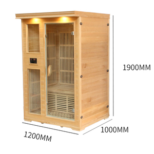 Nhà Mới-Phong cách quang phổ đôi phòng tắm hơi di động phòng xông hơi hồng ngoại xa Thẩm mỹ viện phòng tắm hơi - Product Image 3