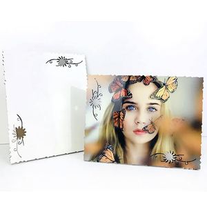 Hot Sale <b>White</b> Modern Stylish Durable MDF Sublimation <b>Photo</b> <b>Frame</b> Customized Gift - Product Image 1