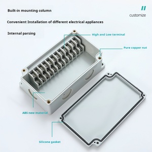 IP67 không thấm nước khép kín thiết bị đầu cuối Hộp nối, nhựa 4P-40P/vị trí Hộp nối, ngoài trời Cáp Hộp nối - Product Image 3