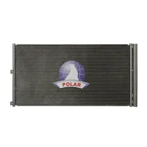 Condensador de CA 31AC065 OEM BL3Z19712A para Ford F150 V6 V8/Escape/Mariner/Hybrid con pintura en aerosol negra DPI 3975