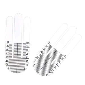 En Stock, Bajo MOQ, Regla de Altura Pupilar Precisa, Regla Portátil para Medir la Altura Pupilar de Gafas, Medidor de DP para Optometría, Mejor Calidad - Product Image 1