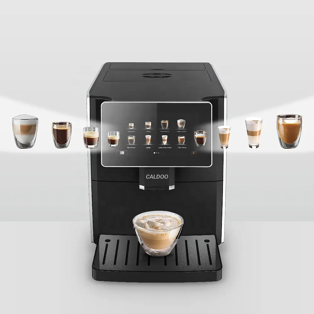 2021 Коммерческая полностью автоматическая кофемашина Эспрессо кофеварка