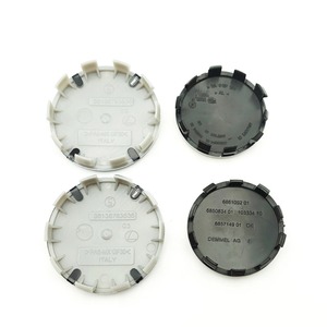 Vente directe d'usine, enjoliveurs de roues de voiture ABS 56 mm 68 mm pour <span class=keywords><strong>BMW</strong></span> E46 E90 F30 E36 E39 F10 noir gris blanc - Product Image 4