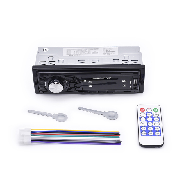 Audio Systems Multimedia Car Stereo Single Din BT FM MP3 Player Remote Control Car Radio System